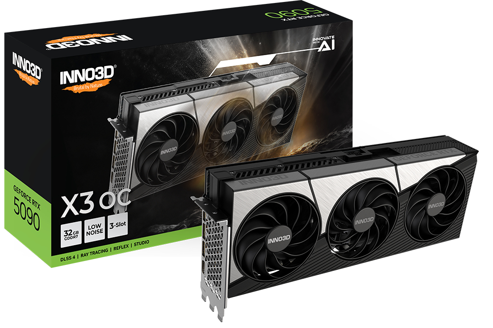 INNO3D GeForce RTX 5090 32GB X3 OC, bild 4