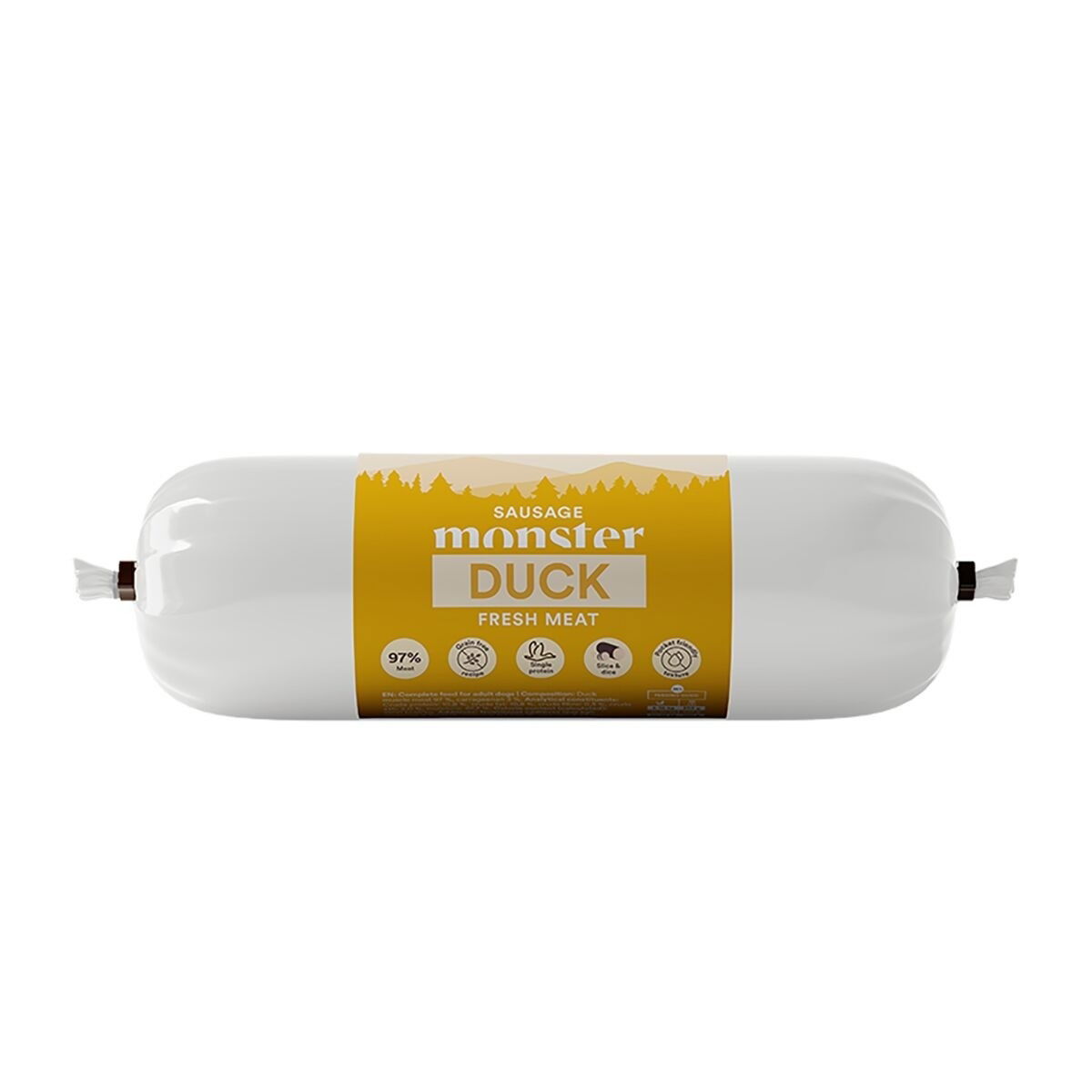 Monster Dog Sausage Duck 400g