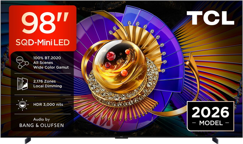 TCL 98" C7L / SQD-Mini LED / 4K / Smart TV, bild 5