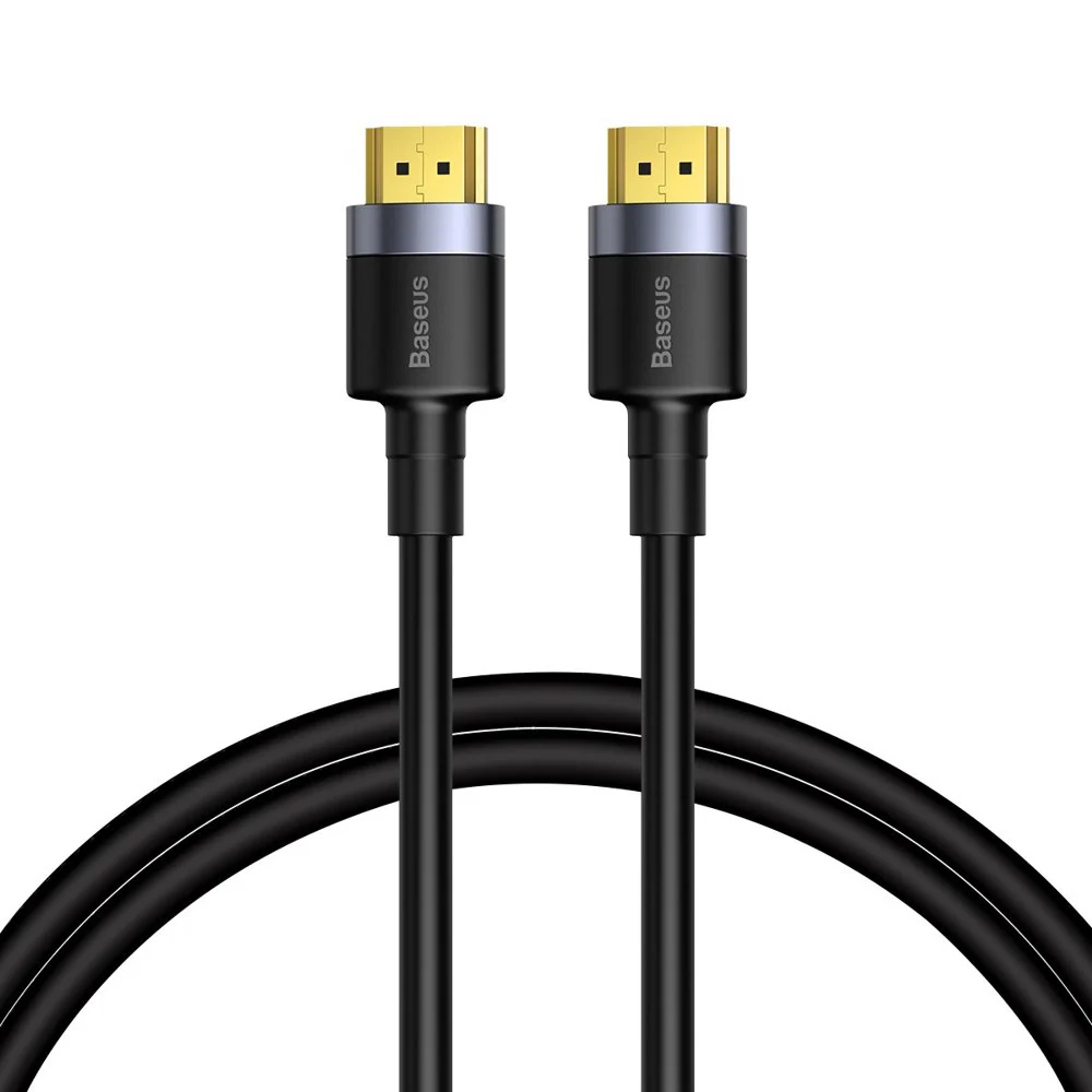 Baseus Cafule HDMI / HDMI 2.0 4K 60 Hz 3D 18 Gbps kabel 2 m - svart
