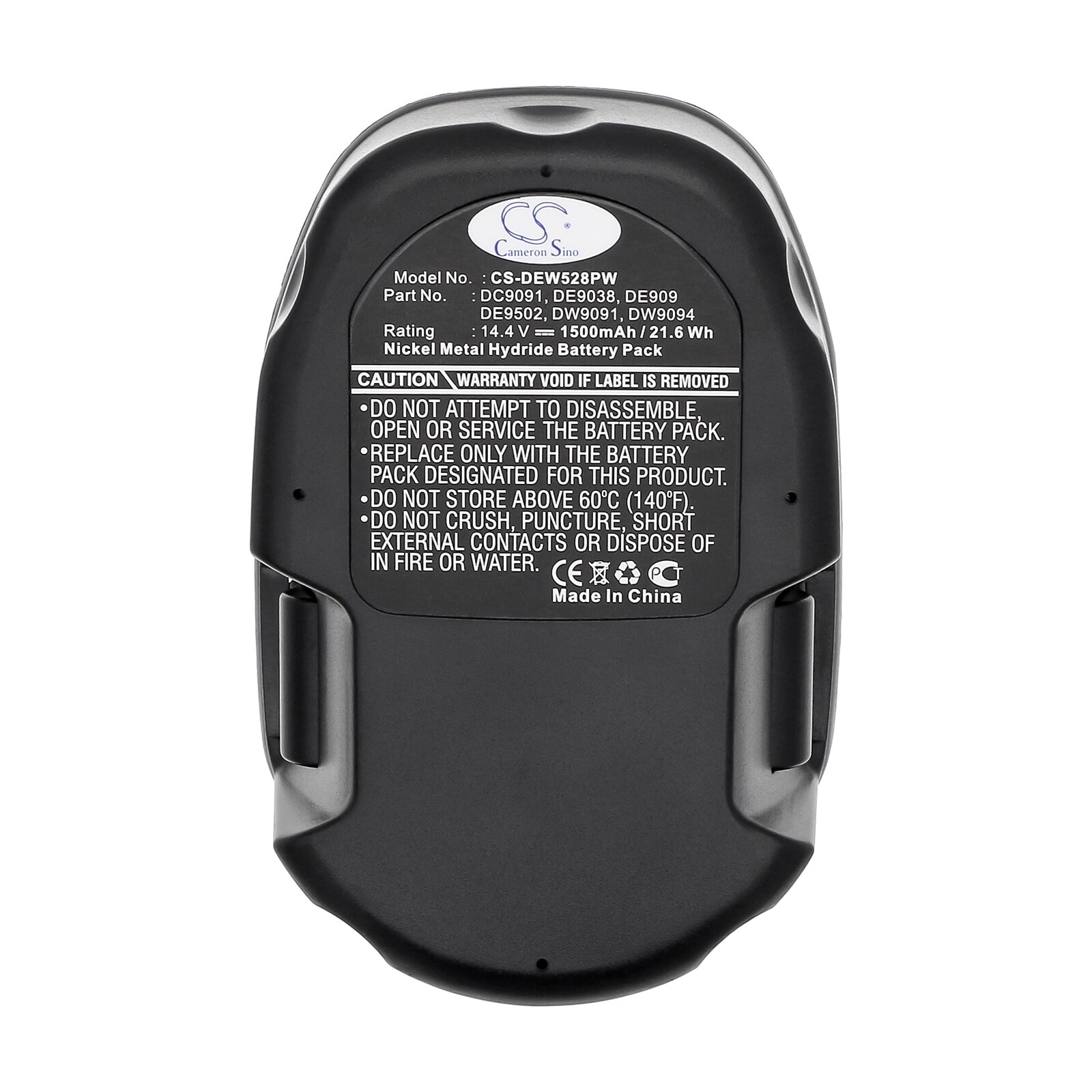 Batteri till Elverktyg för DeWalt DC528 Flashlight, DC551KA, DC612KA m.fl., bild 5