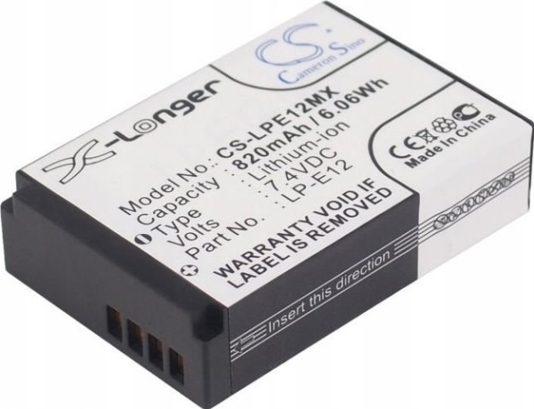 Cameron Sino batteri till Canon/Cs-lpe12mx, LP-E12 / LC-E12, bild 2