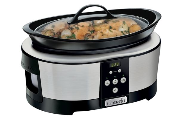 Crock-Pot slowcooker WOLNOWAR 5,7L krom