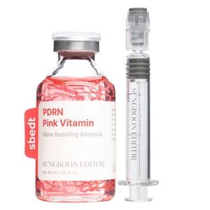 Sungboon Editor Pink PDRN Glow Boosting Ampoule 40ml