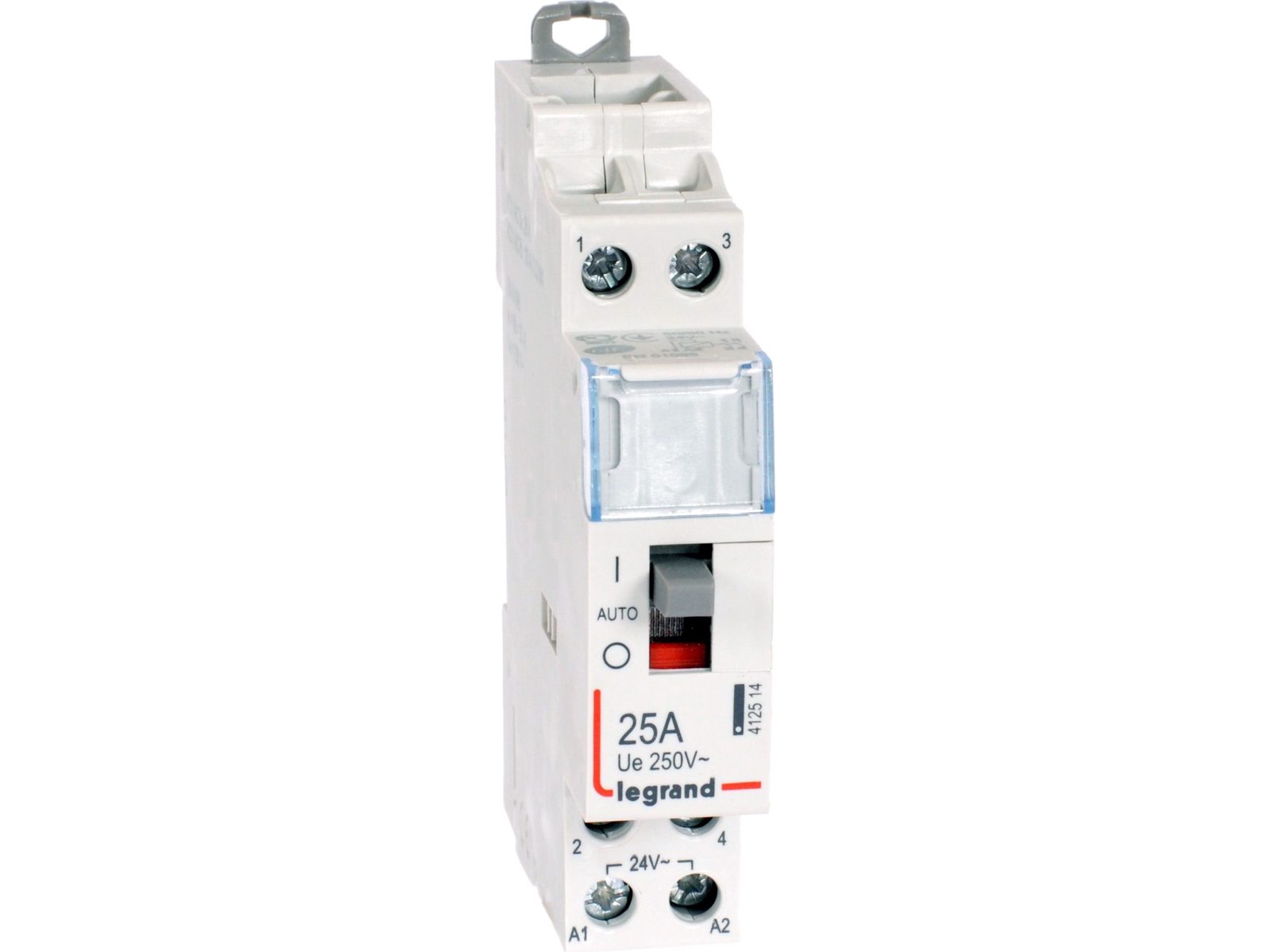 Modulkontaktor 25A 2 slutte 24V AC 1M