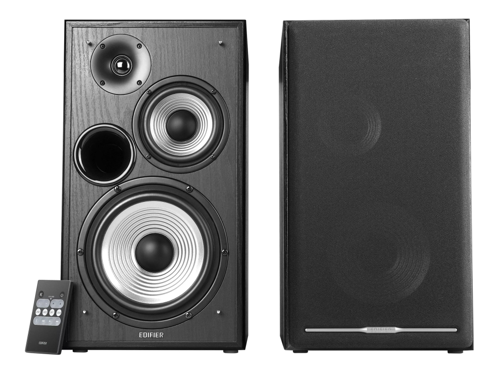 Edifier R2750DB, 2x68W RMS, Bluetooth, optisk/coax, fjärrkontroll
