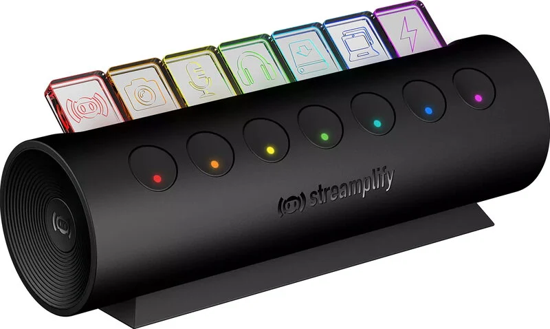 Streamplify HUB CTRL 7 Slot / RGB / 12V - Black, bild 2