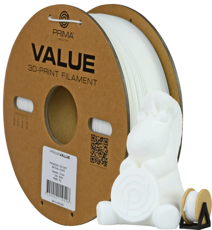 Prima Creator Prima Value PETG 1.75mm 1kg - Vit