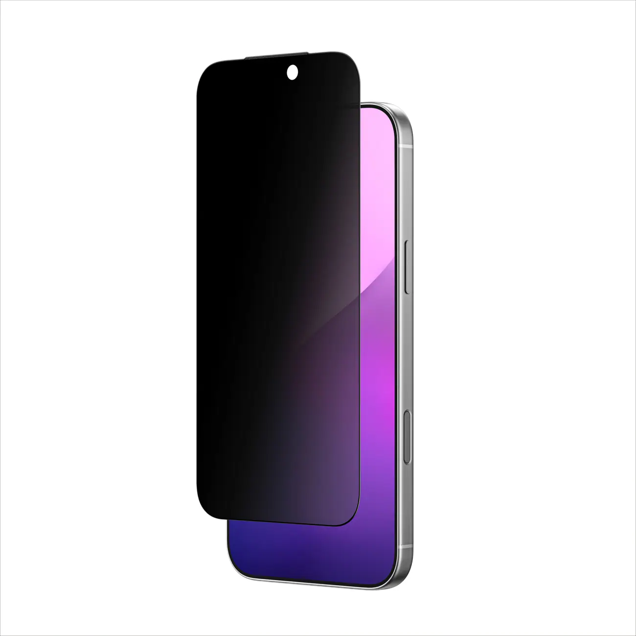 AmazingThing Titan Privacy FusionFilter 7 Privacy härdat glas för iPhone 17 Pro, bild 3