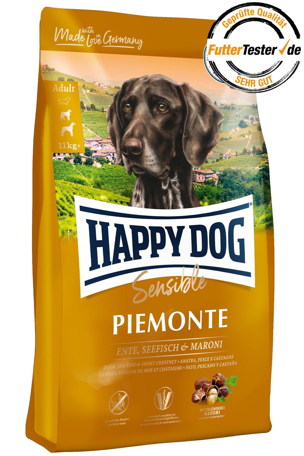 Happy Dog SUPREME PIEMONTE torrfoder för hund 10 kg