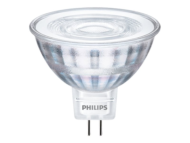 Philips CorePro - LED-spotlight - form: MR16 - GU5.3 - 4.4 W (motsvarande 35 W) - klass F - varmt vitt ljus - 2700 K