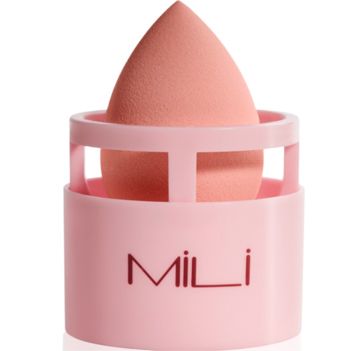MILI Cosmetics Sponge Holder Round, Pink, bild 3