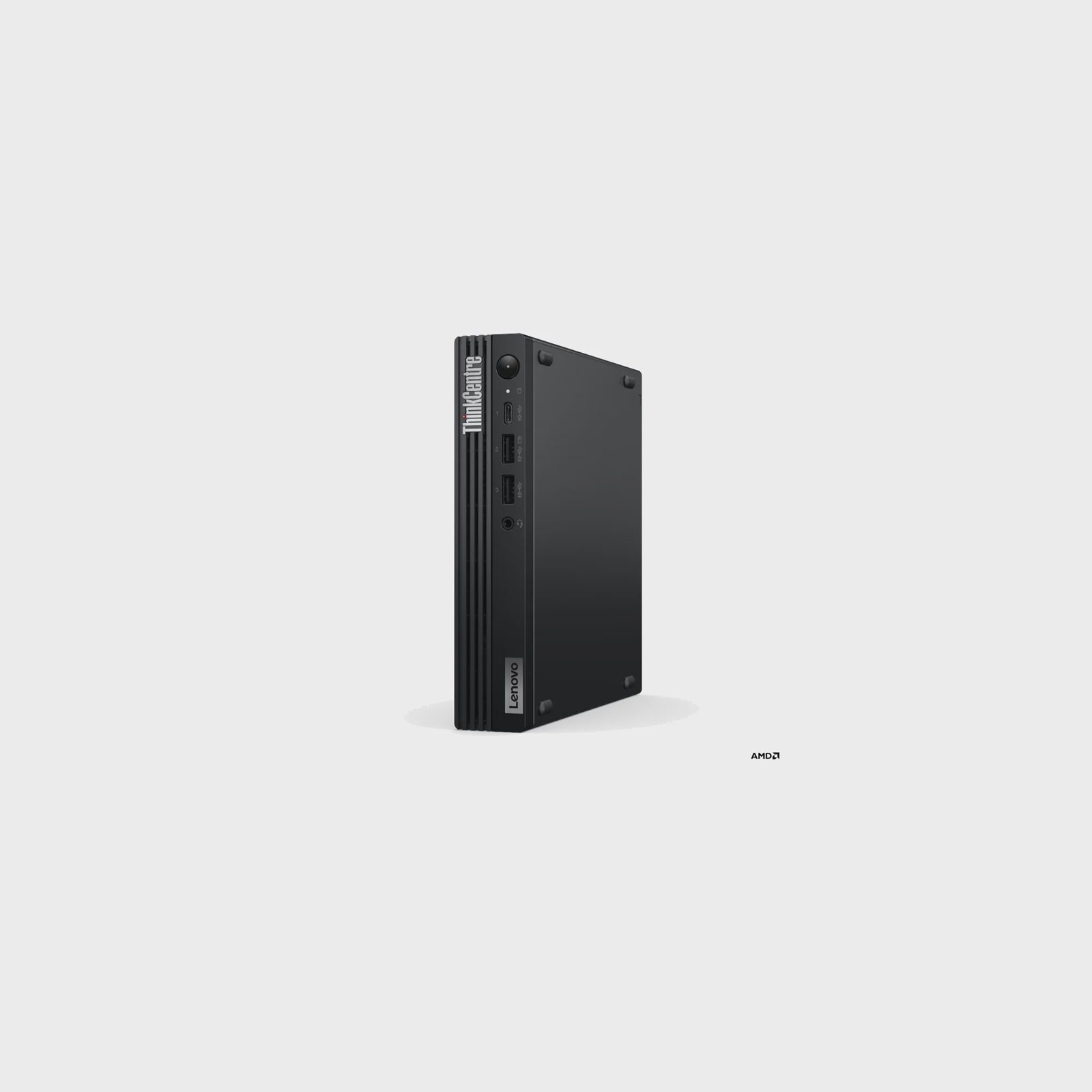 Lenovo ThinkCentre M75q G5 Tiny, AMD Ryzen 7 8700GE, 16 GB, 512 GB PCIe SSD, Win11 Pro, WiFi 6, Bluetooth 5.3, inkl. mus och tangentbord, 3 års på-platsen-garanti
