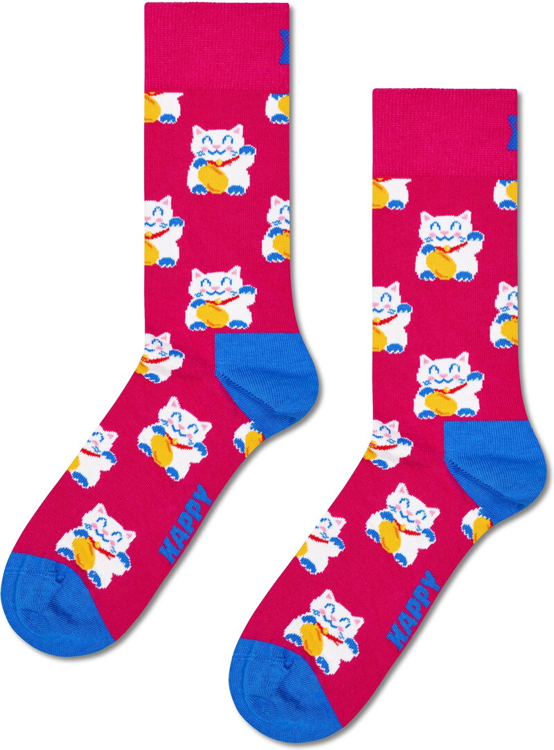 Happy Socks Lucky Neko Sock 36-40