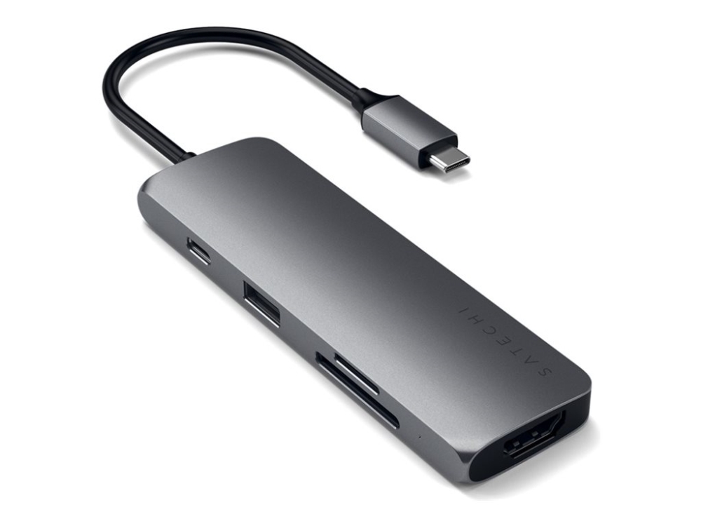 Satechi USB-C Multiport Hub Pro - Rymdgrå