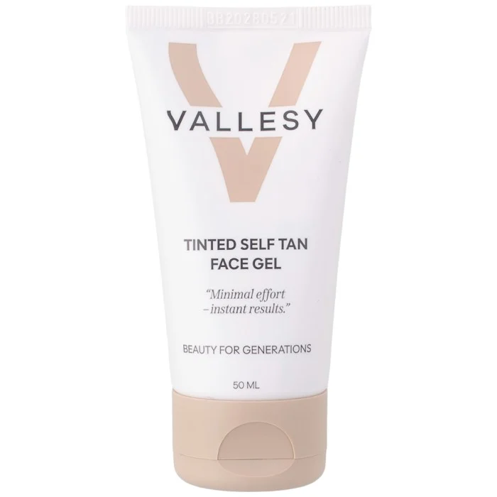 Vallesy Tinted Self Tan Face Gel 50 ml