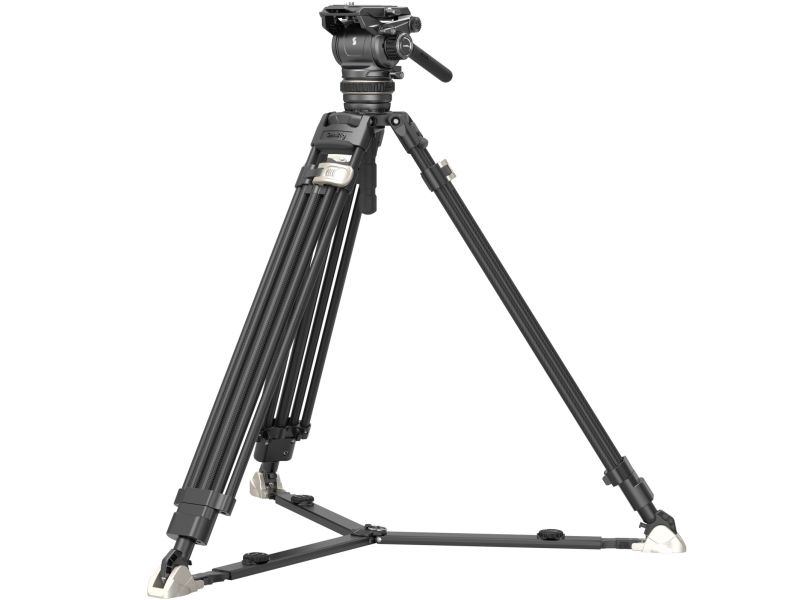 SmallRig 4463 AD-120 Heavy-Duty Carbon Fiber Tripod Kit