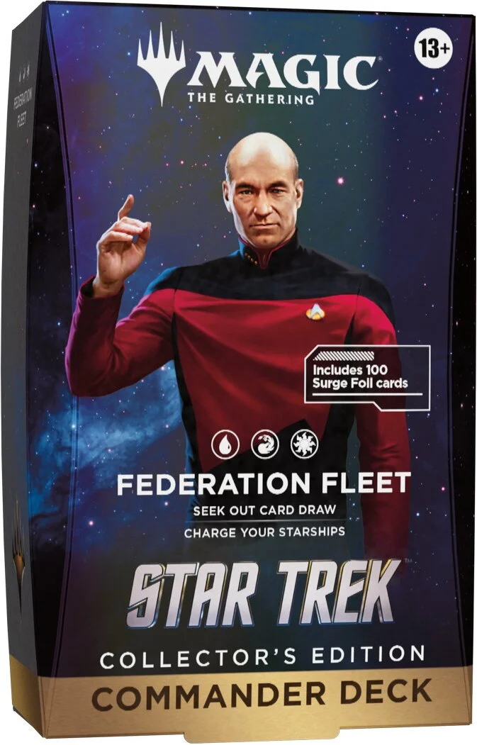Magic the Gathering: Star Trek Federation Fleet Commander Deck - Collector's Edition