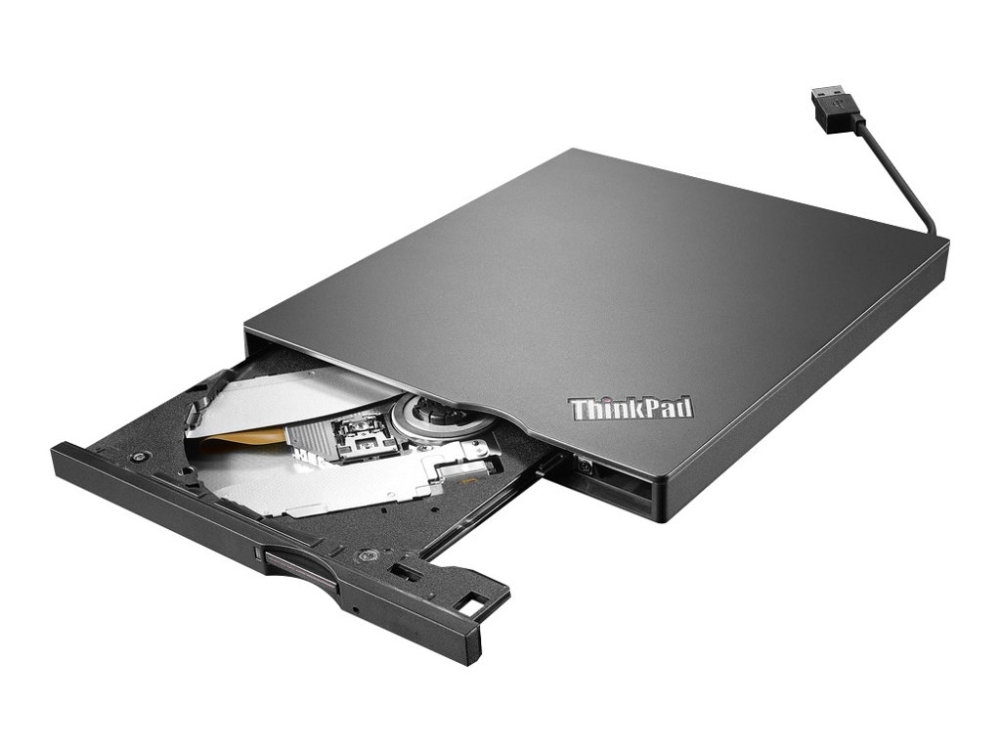Lenovo ThinkPad UltraSlim 4XA0E97775 extern DVD-brännare DVD±RW USB 3.0 svart
