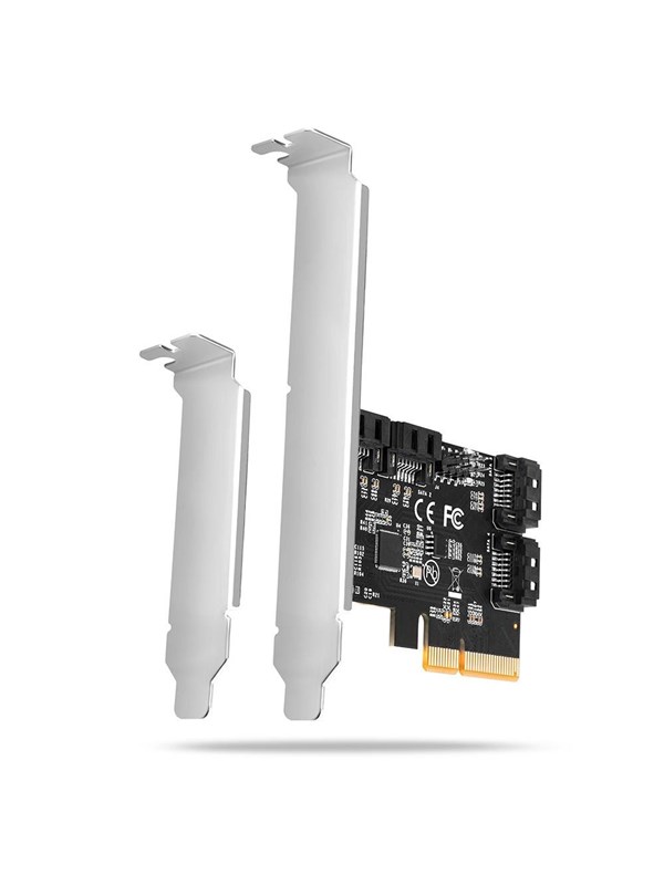 AXAGON 4 × intern SATA 6G-port PCIe-kontroller, bild 2