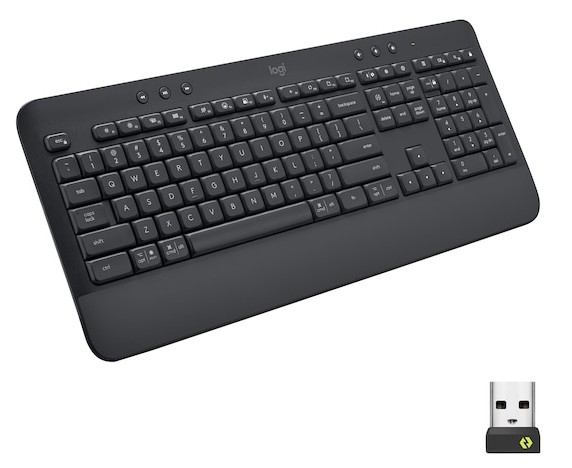 Logitech Signature K650 trådlöst tangentbord (svart), bild 5