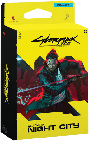 Cyberpunk TCG Welcome to Night City Starter Deck - Embracing Power