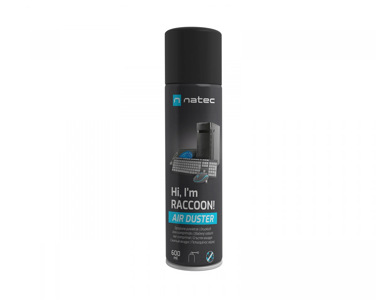 Natec Tryckluft Raccoon 600ML