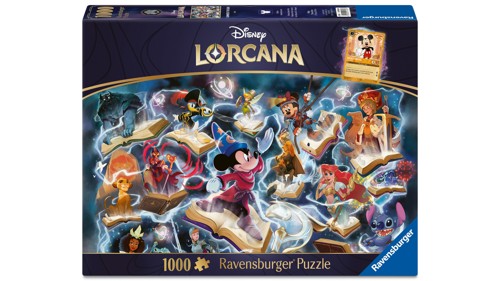 Ravensburger Pussel: Disney Lorcana - Glimmers of the Realm: Steel 1000 Bitar, bild 3