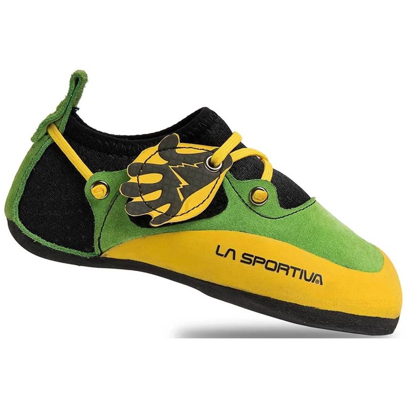 La Sportiva Stickit Climbing Shoes Kids Lime/Yellow - 32/33