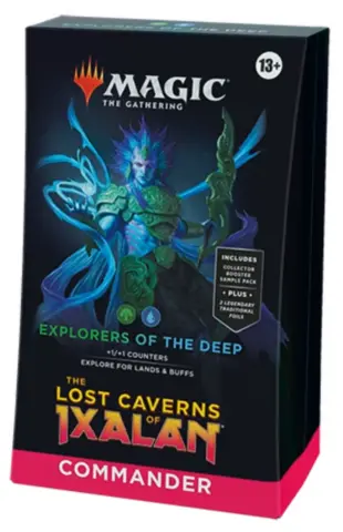 Magic The Gathering: The Lost Caverns of Ixalan Commander Deck - Explorers of the Deep
