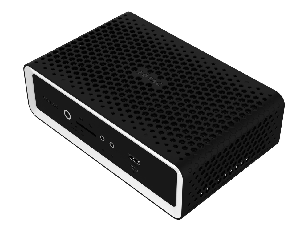 ZOTAC ZBOX C Series CI669 - Barebone - mini-PC 1 x Core i7 1355U / upp till 5 GHz - RAM 0 GB - Intel Iris Xe-grafik - IEEE 802.11ax (Wi-Fi 6), Gigabit Ethernet, 2.5 Gigabit Ethernet, Bluetooth 5.2