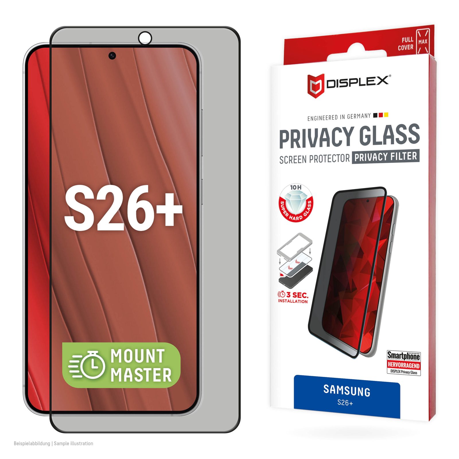 DISPLEX Privacy Glass MM för Samsung Galaxy S26, bild 2