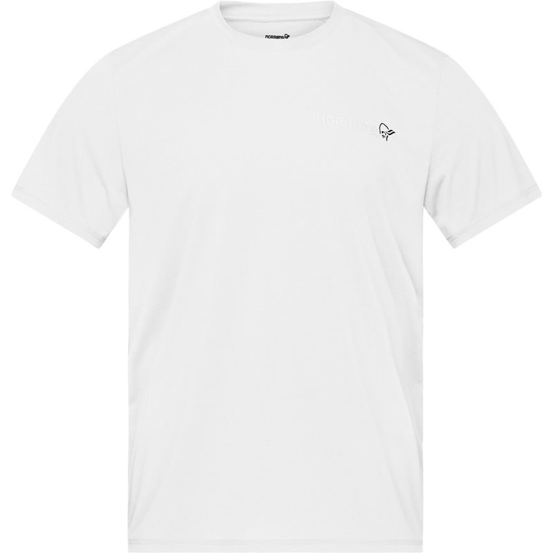 Norrøna femund tech T-shirt M's Snow White - S
