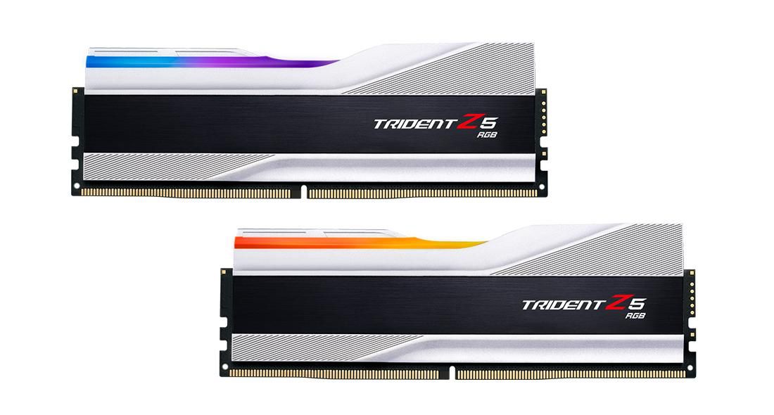 32 GB (2x16GB) DDR5-6000 G.Skill Trident Z5 RGB CL36 - Silver, bild 4