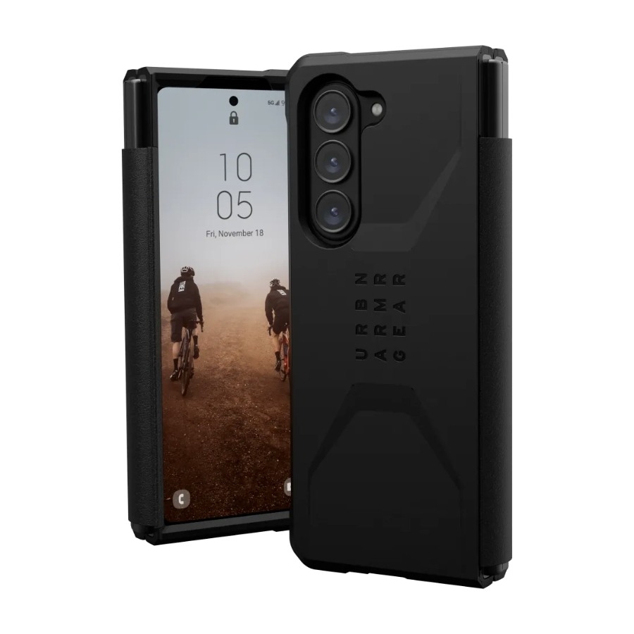 UAG Samsung Galaxy Z Fold5 Civilian fodral, svart