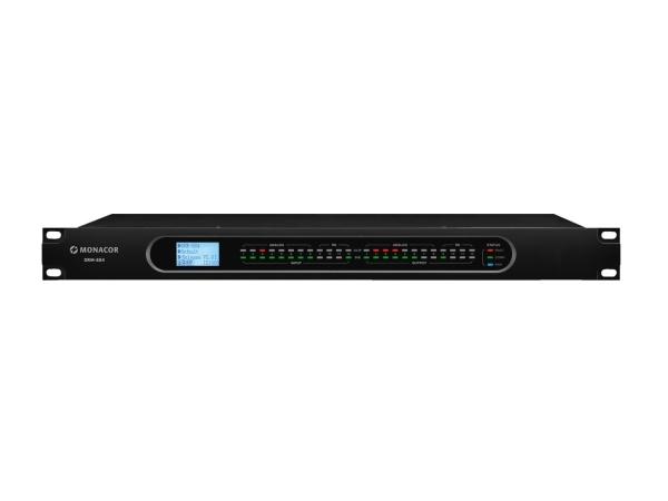 Monacor DRM-884, 1U, 482 mm, 270 mm, 44 mm, 4,22 kg, 230 V
