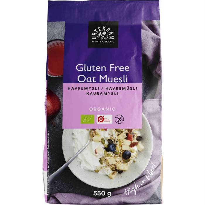 Urtekram Havremüsli 550 g