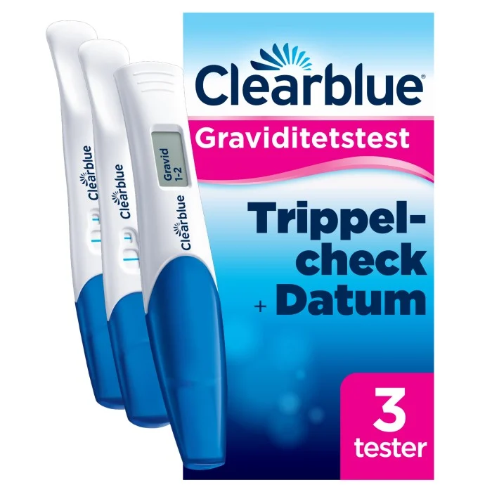 Clearblue Ultra Early Pregnancy test 3 tests (1 digital 2 visual)