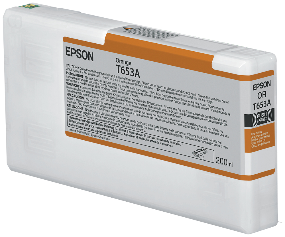 Epson Stylus Pro 4900 Orange (T653A), 200 ml, bild 3