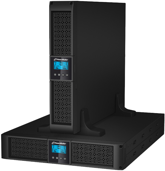 PowerWalker VI 1000 RT HID, 1000VA/900W, 8 utgångar (C13), Line-Interactive, USB, rackmonterbar, bild 3