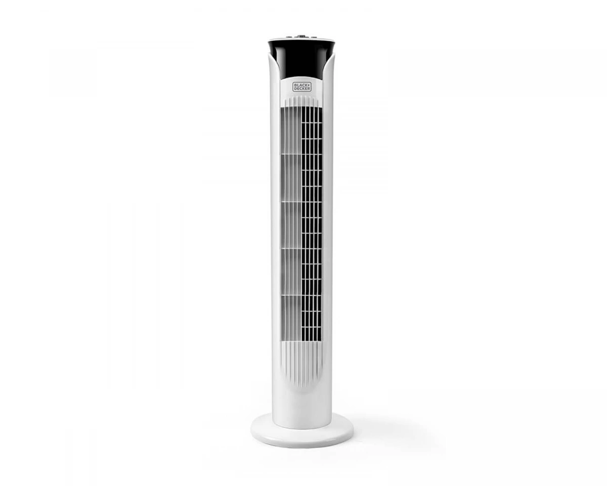 BLACK+DECKER Tornfläkt 81cm - Vit