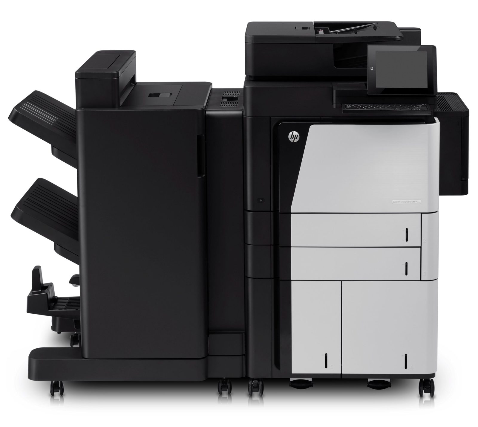 HP LaserJet Enterprise Flow MFP M830z, skrivare + scanner + kopiator, 56 ppm, duplex, AirPrint, dislay, USB/LAN, bild 3