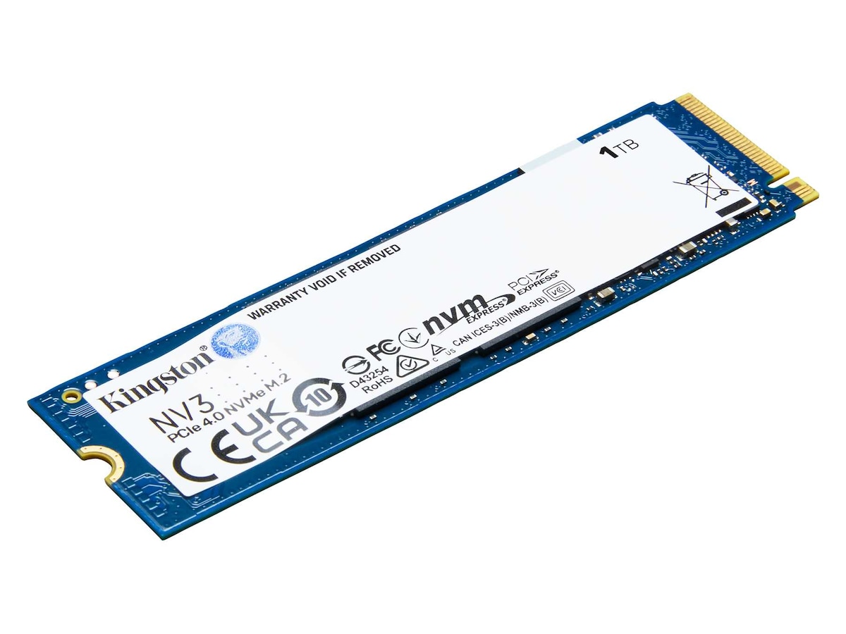 Kingston NV3 M.2 NVMe Gen 4 intern SSD (1TB)
