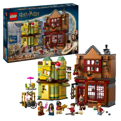 LEGO Harry Potter kvalitetsutrustning till quidditch och glassbar 76452