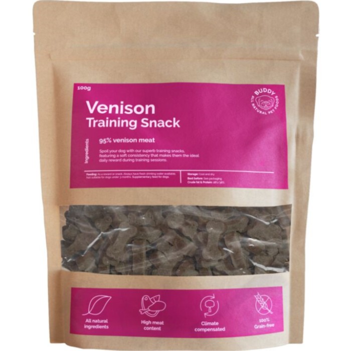 Buddy Pet Foods Training Snack Venison 100 g
