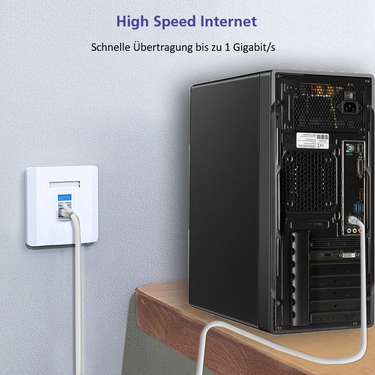 Helos Cat 6a S/FTP 5 m, 5 m, Cat6a, S/FTP (S-STP), RJ-45, bild 5