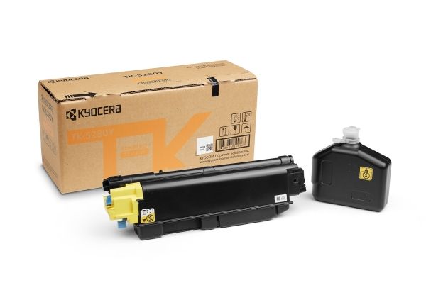 Kyocera TK 5280Y - Gul - original - tonersats - för ECOSYS M6235cidn, M6235CIDN/KL3, M6635cidn, M6635CIDN/KL3, P6235cdn, P6235CDN/KL3