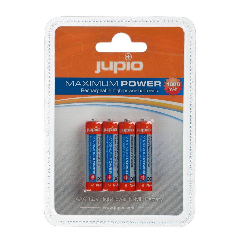 Rechargable Batteries AAA 1000mAh 4 pcs VPE-10, bild 2