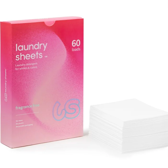 Laundry Sheets Fragrance Free 60 st, bild 2