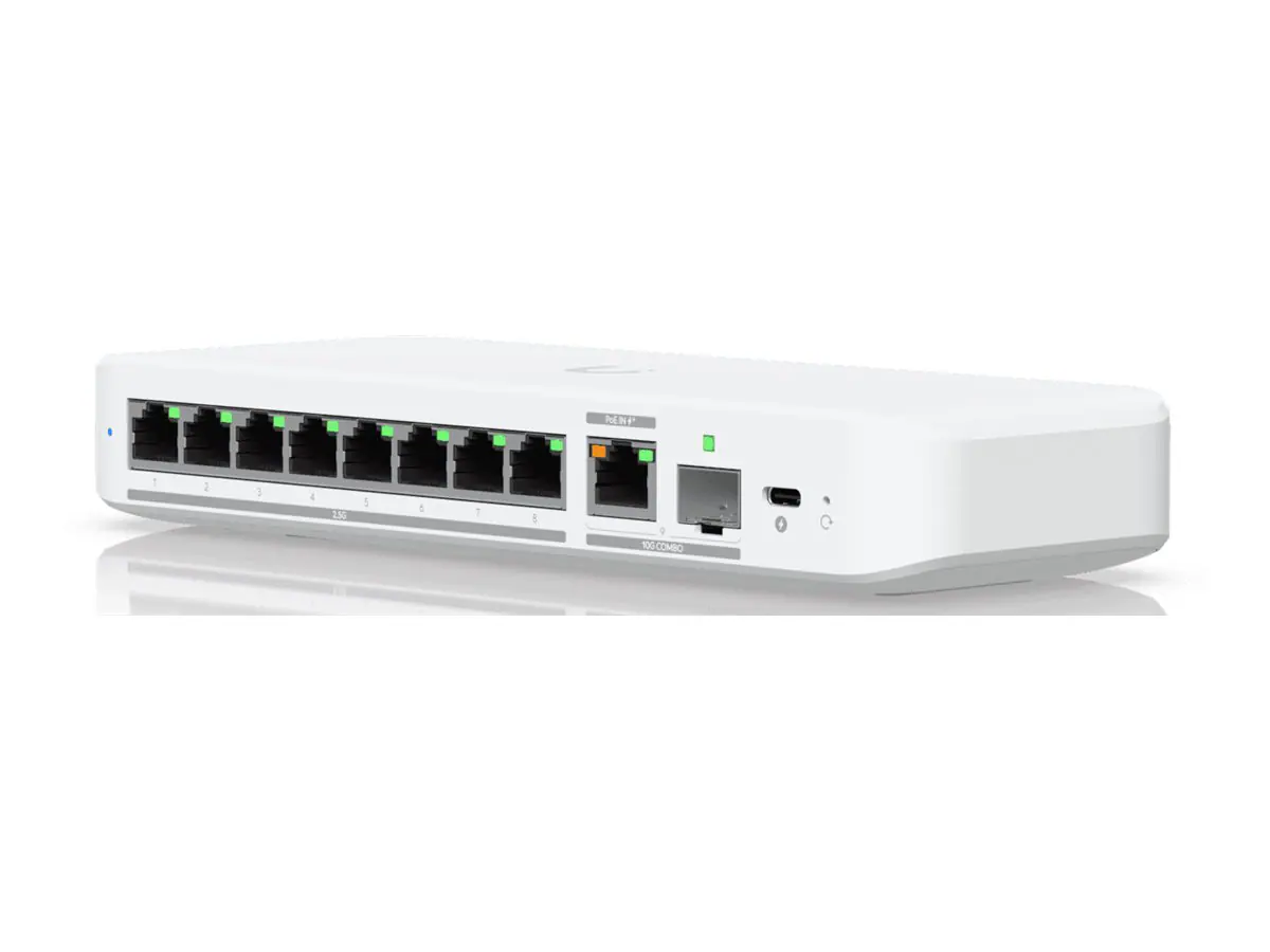 Ubiquiti UniFi USW Flex 8-port 2.5G nätverksswitch